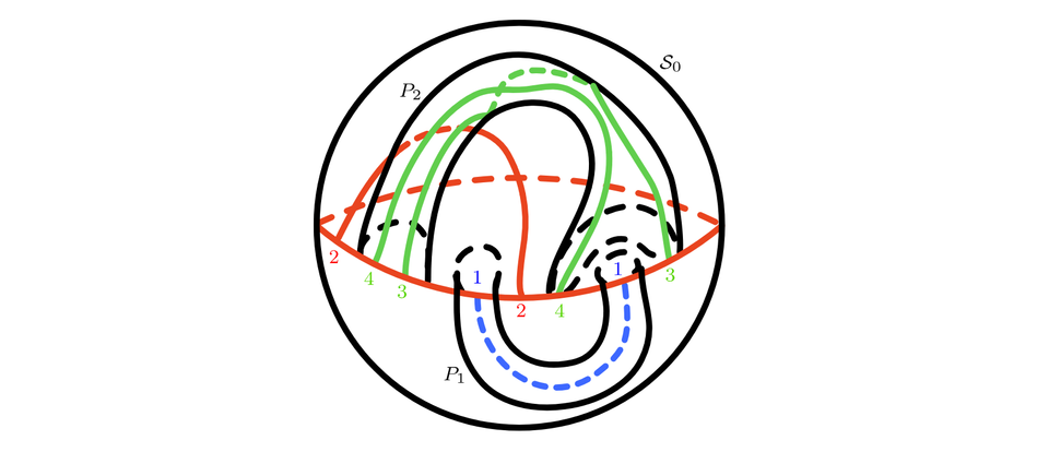 Constructing embedded surfaces for cellular embeddings of leveled spatial graphs